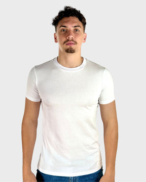 White Slim Crew Neck T-Shirt