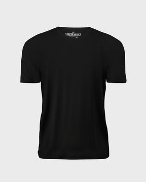 Black Slim Crew Neck T-Shirt