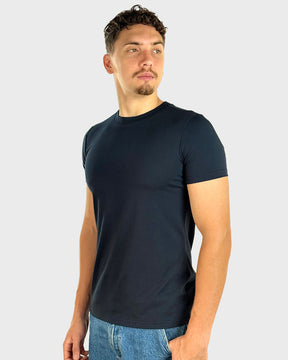 Navy Slim Crew Neck T-Shirt