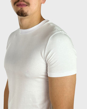 White Slim Crew Neck T-Shirt