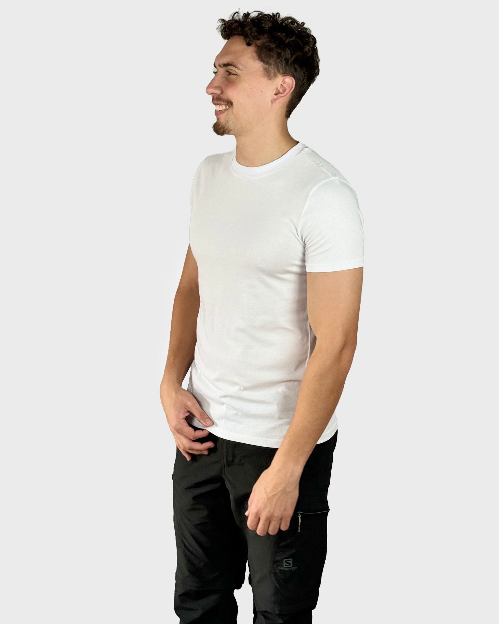 White Slim Crew Neck T-Shirt