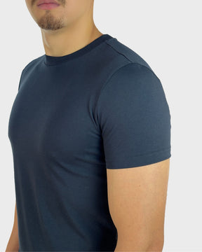 Navy Slim Crew Neck T-Shirt