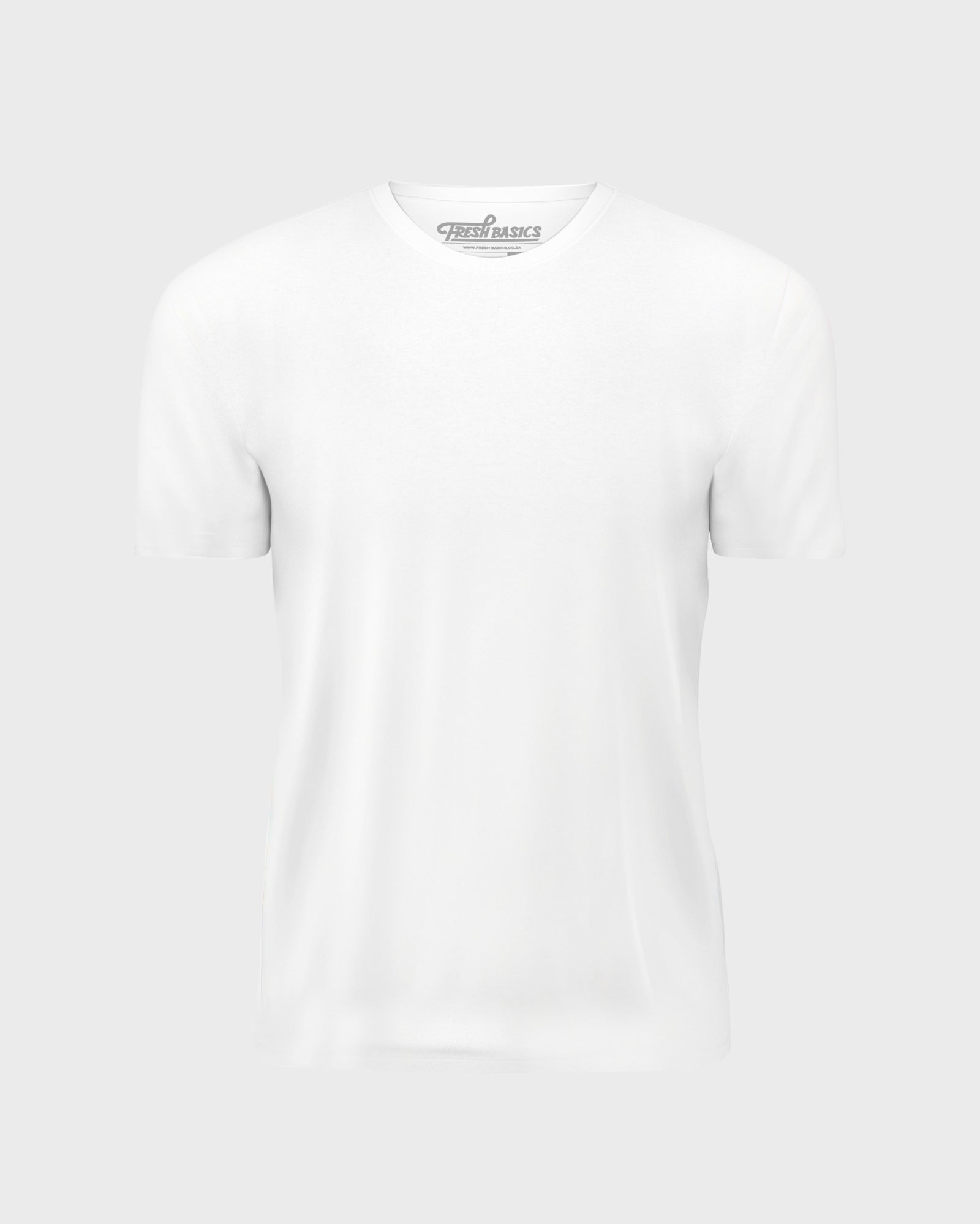 White Slim Crew Neck T-Shirt